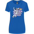 LGBT Astronaut Proud to Be Myself Womens Wider Cut T-Shirt Royal Blue