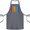 LGBT Barcode Gay Pride Day Awareness Cotton Apron 100% Organic Steel
