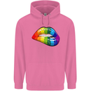 LGBT Bitten Lip Gay Pride Day Childrens Kids Hoodie Azalea