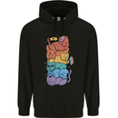 LGBT Cats Childrens Kids Hoodie Black