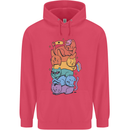 LGBT Cats Childrens Kids Hoodie Heliconia