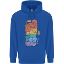 LGBT Cats Childrens Kids Hoodie Royal Blue