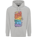 LGBT Cats Childrens Kids Hoodie Sports Grey