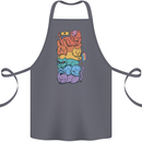 LGBT Cats Cotton Apron 100% Organic Steel