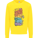 LGBT Cats Kids Sweatshirt Jumper Yellow
