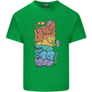 LGBT Cats Kids T-Shirt Childrens Irish Green