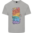 LGBT Cats Mens Cotton T-Shirt Tee Top Sports Grey