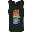 LGBT Cats Mens Vest Tank Top Black