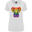 LGBT Elephant Gay Pride Day Awareness Womens Wider Cut T-Shirt White
