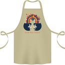 LGBT Find Your Peace Gay Pride Day Cotton Apron 100% Organic Khaki