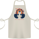 LGBT Find Your Peace Gay Pride Day Cotton Apron 100% Organic Natural
