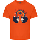 LGBT Find Your Peace Gay Pride Day Kids T-Shirt Childrens Orange