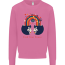 LGBT Find Your Peace Gay Pride Day Mens Sweatshirt Jumper Azalea