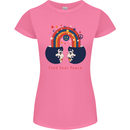 LGBT Find Your Peace Gay Pride Day Womens Petite Cut T-Shirt Azalea