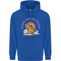 LGBT Frog Stand Out to Be Proud Gay Pride Childrens Kids Hoodie Royal Blue