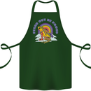 LGBT Frog Stand Out to Be Proud Gay Pride Cotton Apron 100% Organic Forest Green