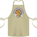 LGBT Frog Stand Out to Be Proud Gay Pride Cotton Apron 100% Organic Khaki