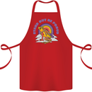 LGBT Frog Stand Out to Be Proud Gay Pride Cotton Apron 100% Organic Red