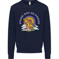 LGBT Frog Stand Out to Be Proud Gay Pride Kids Sweatshirt Jumper Navy Blue