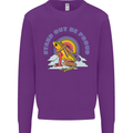 LGBT Frog Stand Out to Be Proud Gay Pride Kids Sweatshirt Jumper Purple