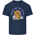 LGBT Frog Stand Out to Be Proud Gay Pride Kids T-Shirt Childrens Navy Blue
