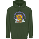 LGBT Frog Stand Out to Be Proud Gay Pride Mens 80% Cotton Hoodie Forest Green