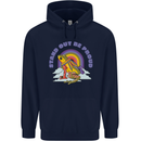 LGBT Frog Stand Out to Be Proud Gay Pride Mens 80% Cotton Hoodie Navy Blue