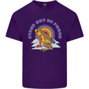 LGBT Frog Stand Out to Be Proud Gay Pride Mens Cotton T-Shirt Tee Top Purple