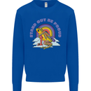 LGBT Frog Stand Out to Be Proud Gay Pride Mens Sweatshirt Jumper Royal Blue