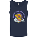 LGBT Frog Stand Out to Be Proud Gay Pride Mens Vest Tank Top Navy Blue
