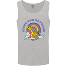 LGBT Frog Stand Out to Be Proud Gay Pride Mens Vest Tank Top Sports Grey