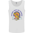 LGBT Frog Stand Out to Be Proud Gay Pride Mens Vest Tank Top White