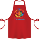 LGBT Gay Pride Cowboy Awareness Day Cotton Apron 100% Organic Red