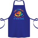 LGBT Gay Pride Cowboy Awareness Day Cotton Apron 100% Organic Royal Blue