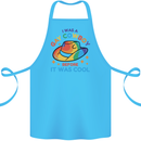LGBT Gay Pride Cowboy Awareness Day Cotton Apron 100% Organic Turquoise