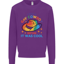 LGBT Gay Pride Cowboy Awareness Day Kids Sweatshirt Jumper Purple