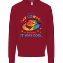 LGBT Gay Pride Cowboy Awareness Day Kids Sweatshirt Jumper Red