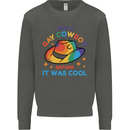 LGBT Gay Pride Cowboy Awareness Day Kids Sweatshirt Jumper Storm Grey