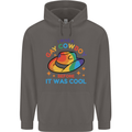 LGBT Gay Pride Cowboy Awareness Day Mens 80% Cotton Hoodie Charcoal