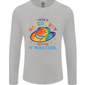 LGBT Gay Pride Cowboy Awareness Day Mens Long Sleeve T-Shirt Sports Grey