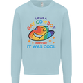 LGBT Gay Pride Cowboy Awareness Day Mens Sweatshirt Jumper Light Blue