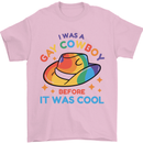 LGBT Gay Pride Cowboy Awareness Day Mens T-Shirt Cotton Gildan Light Pink