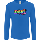 LGBT Gay Pride Day Awareness Mens Long Sleeve T-Shirt Royal Blue