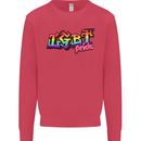 LGBT Gay Pride Day Awareness Mens Sweatshirt Jumper Heliconia