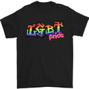 LGBT Gay Pride Day Awareness Mens T-Shirt Cotton Gildan Black