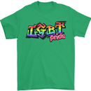 LGBT Gay Pride Day Awareness Mens T-Shirt Cotton Gildan Irish Green