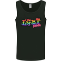 LGBT Gay Pride Day Awareness Mens Vest Tank Top Black