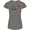 LGBT Gay Pride Day Awareness Womens Petite Cut T-Shirt Charcoal
