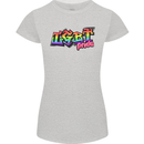 LGBT Gay Pride Day Awareness Womens Petite Cut T-Shirt Sports Grey
