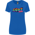 LGBT Gay Pride Day Awareness Womens Wider Cut T-Shirt Royal Blue